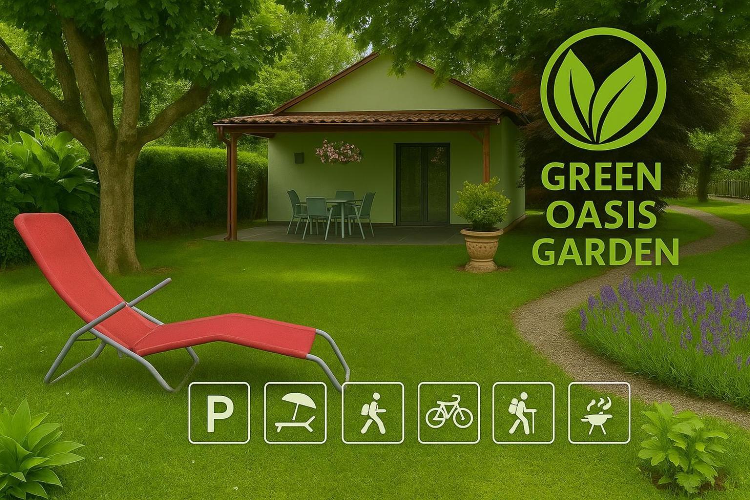Green Oasis Garden Šenčur Bagian luar foto