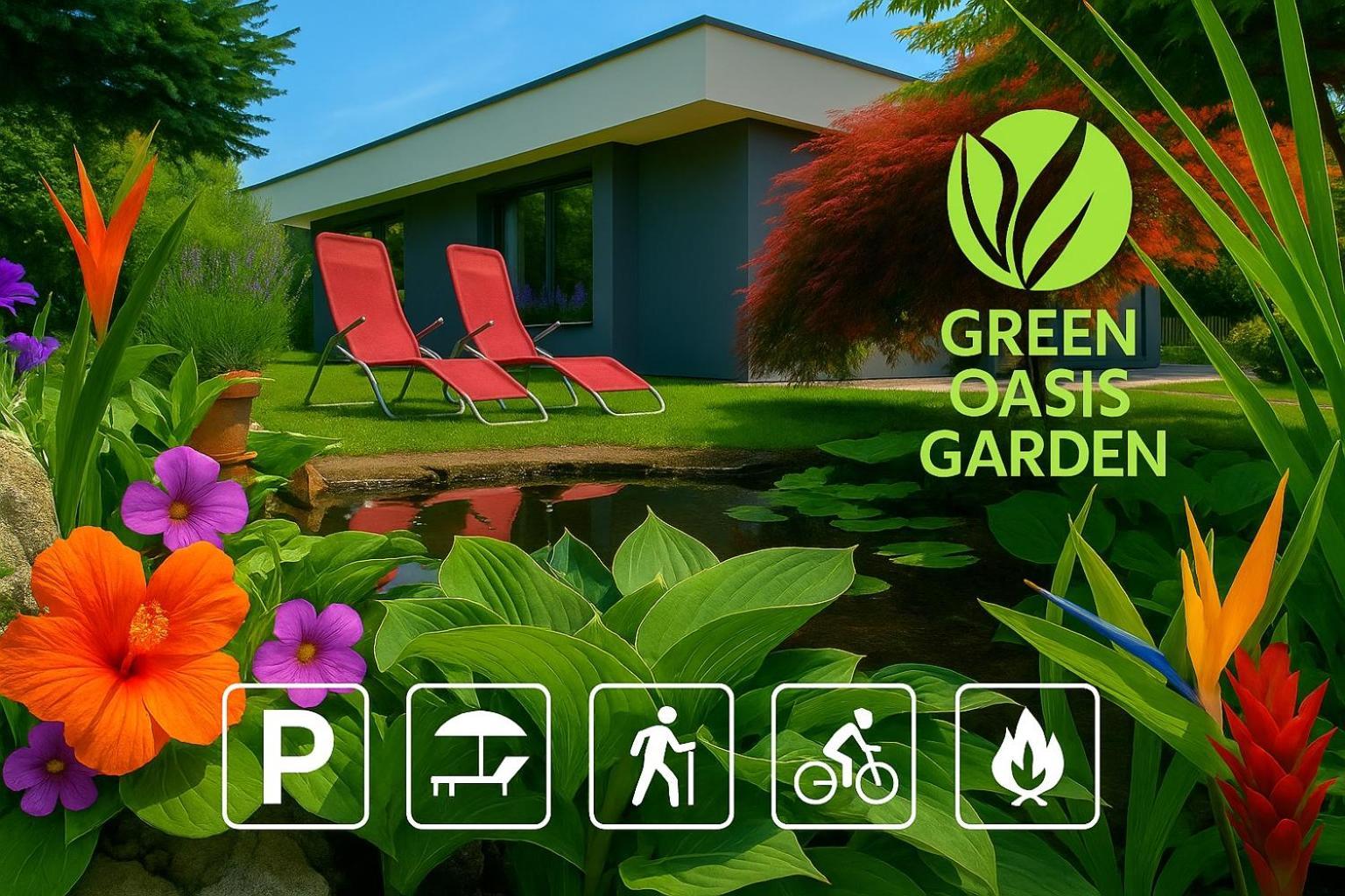 Green Oasis Garden Šenčur Bagian luar foto